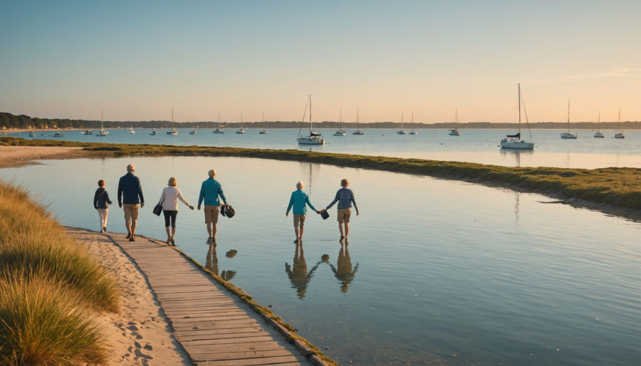 Vacances en famille dans le golfe du morbihan